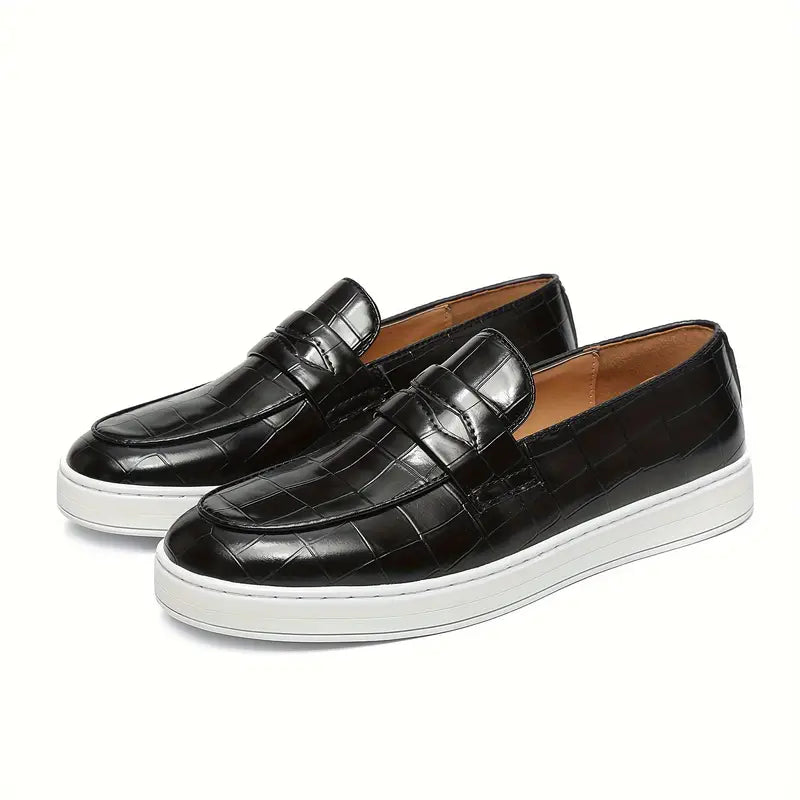 Wyatt - Slip-on-sko med avslappnet mønster