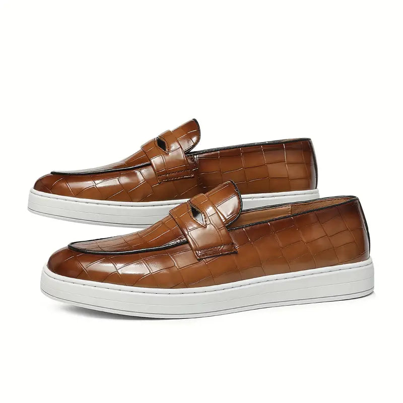 Wyatt - Slip-on-sko med avslappnet mønster