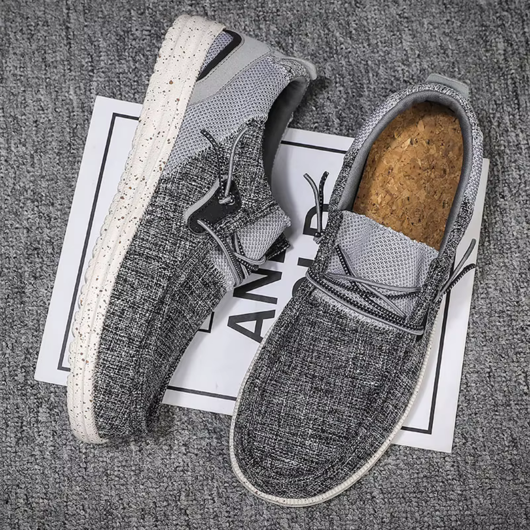 Rowan Teksturerte canvas-sneakers