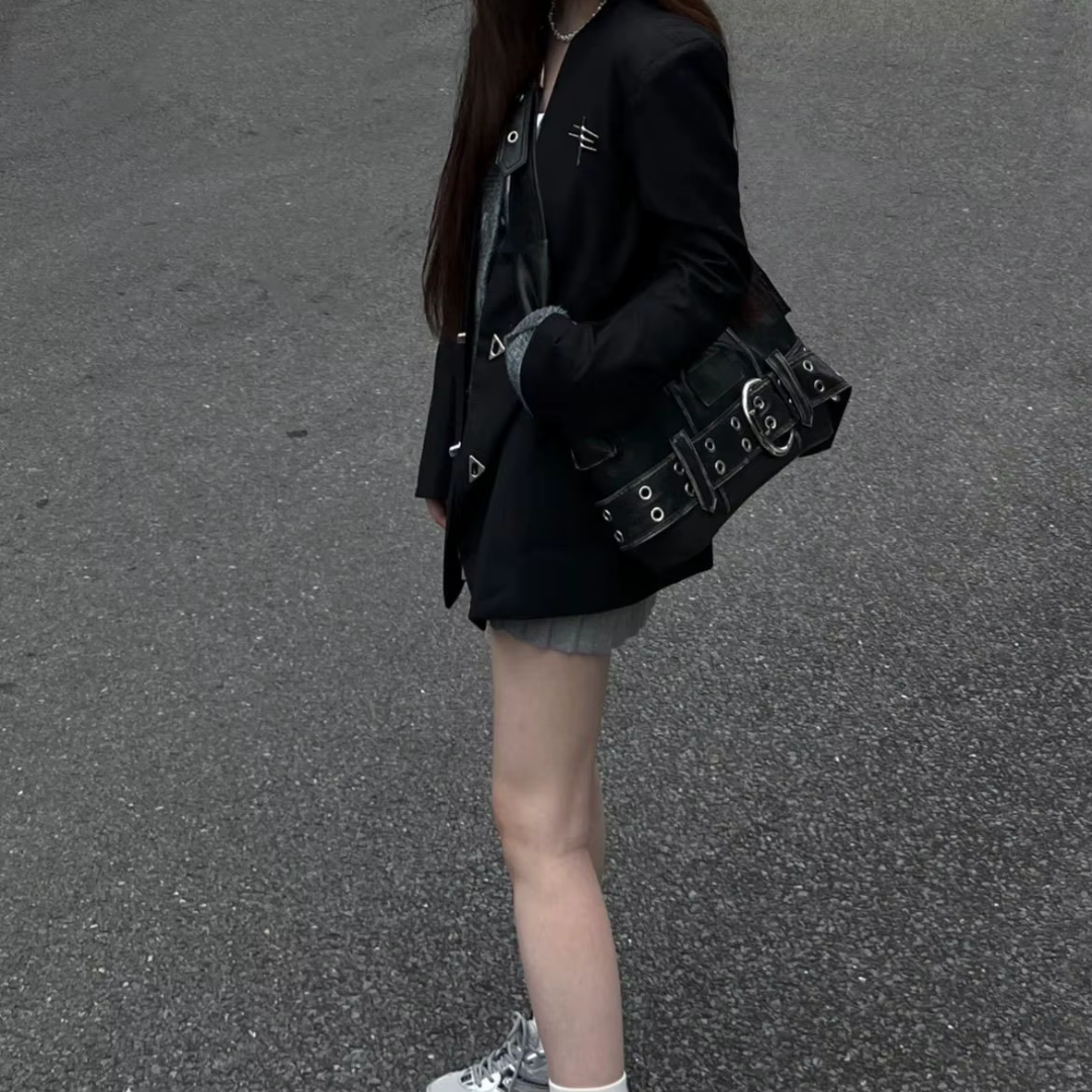 Crüde Denim skulderveske