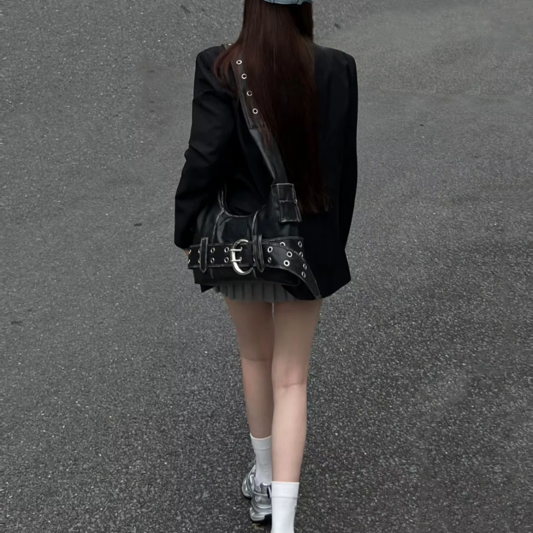 Crüde Denim skulderveske