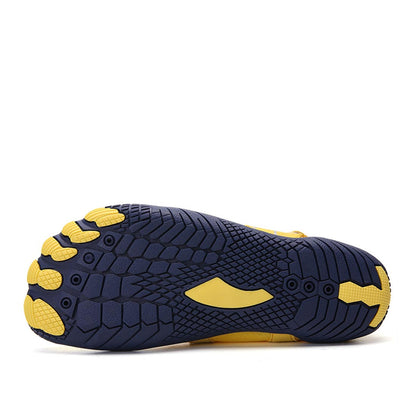 Barfot vannsko med borrelås for voksne