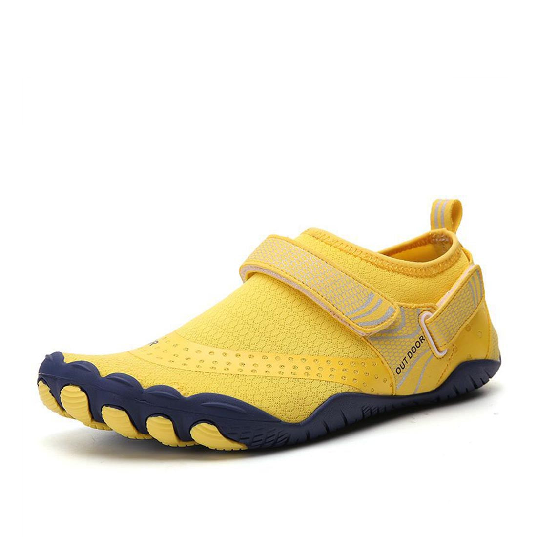 Barfot vannsko med borrelås for voksne