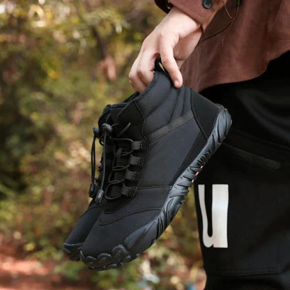 Vanntette barfotvandrestøvler for vinterbruk