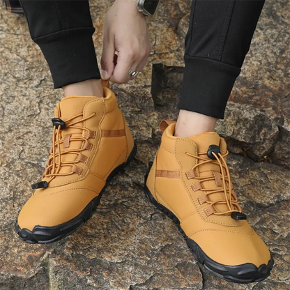 Vanntette barfotvandrestøvler for vinterbruk