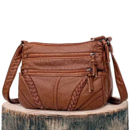 Catherine - Vegansk lær crossbody-veske