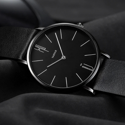 Sterlingsølv koskinnklokke