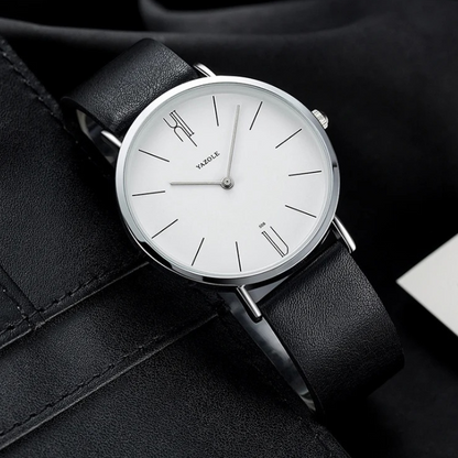 Sterlingsølv koskinnklokke