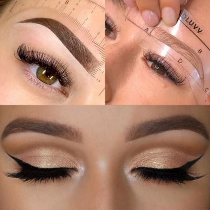 BrowMaster – Komplett sett med øyenbrynsstempel og former