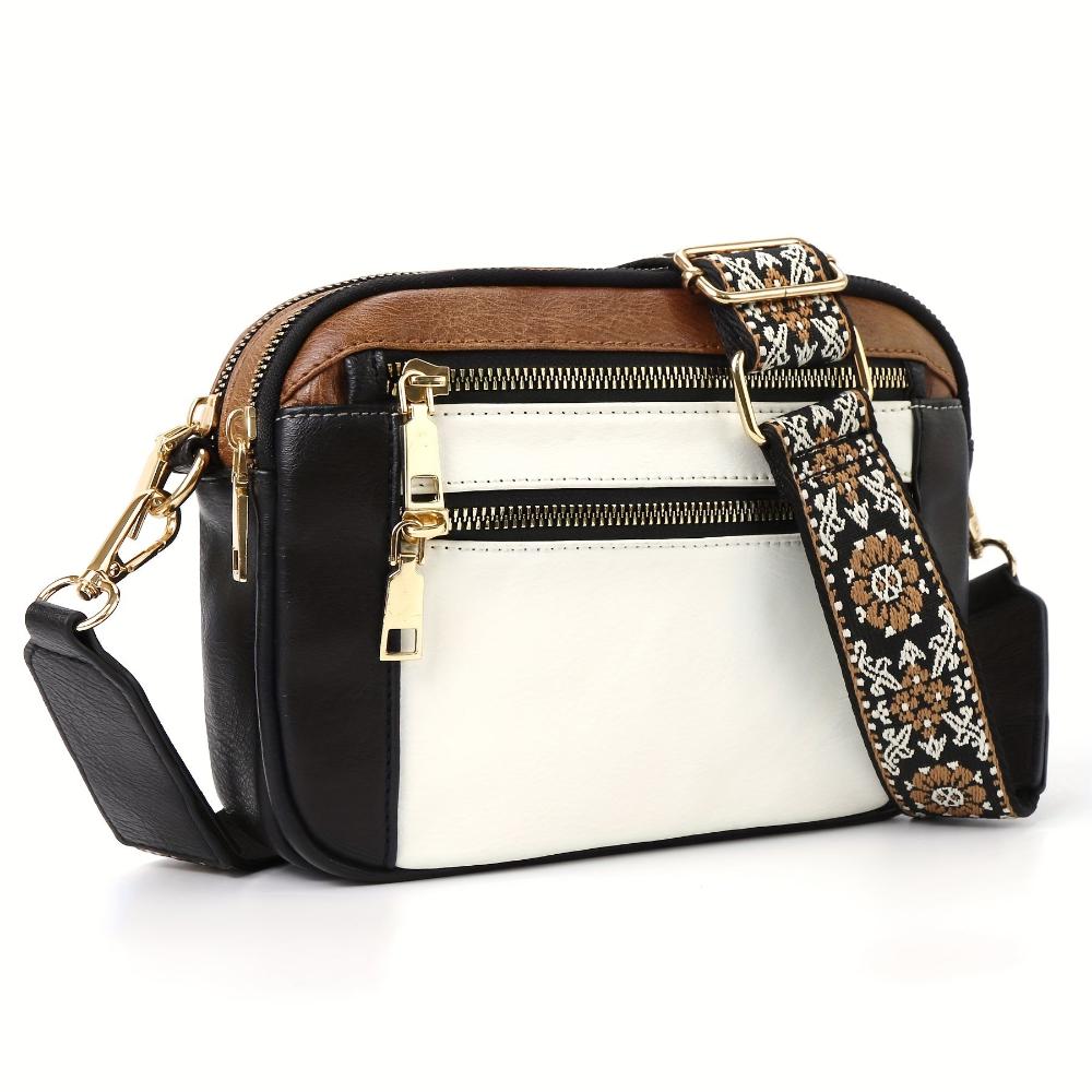 Christine - vegansk lær crossbody-veske