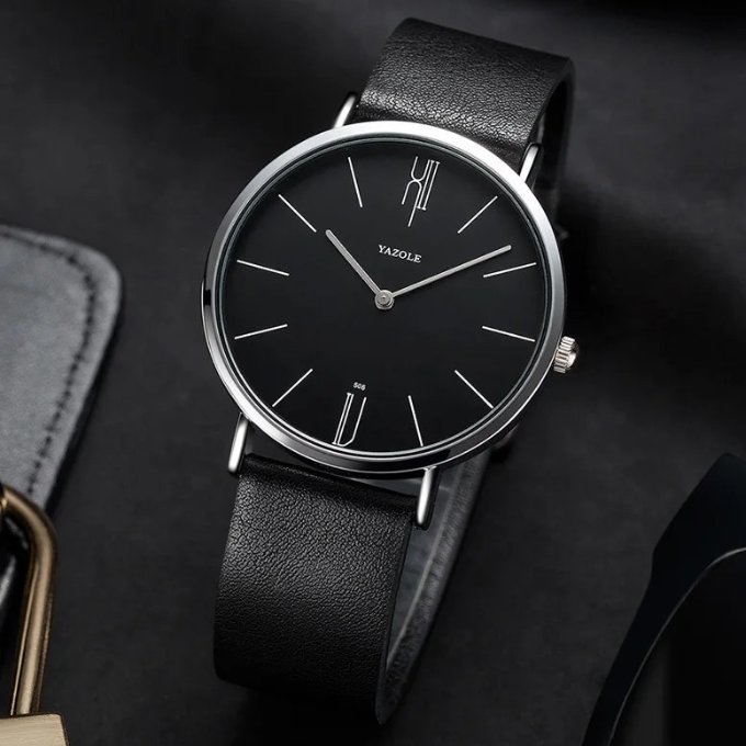 Sterlingsølv koskinnklokke