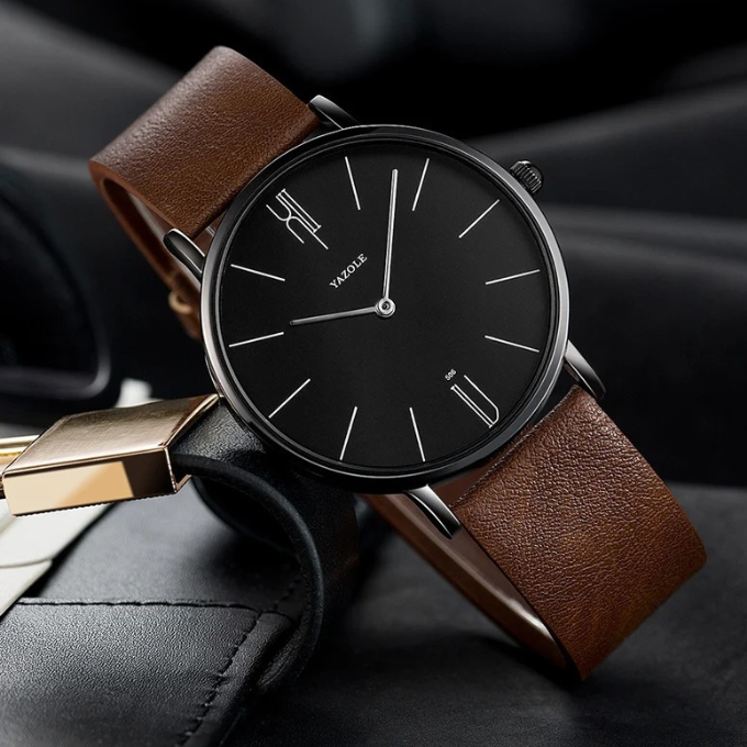 Sterlingsølv koskinnklokke