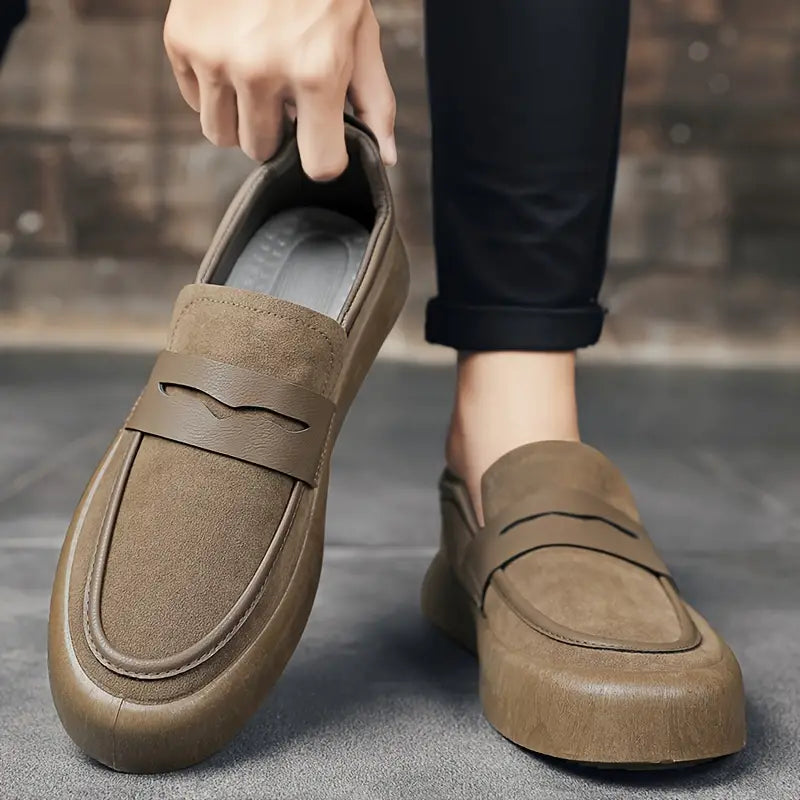 Mark - Avslappede slip-on-sandaler for menn
