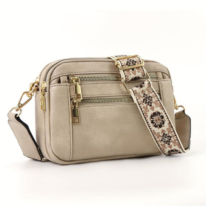 Christine - vegansk lær crossbody-veske
