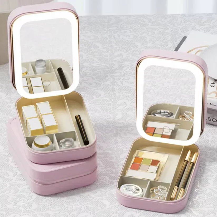 LumiVault - Oppbevaringsboks for sminke