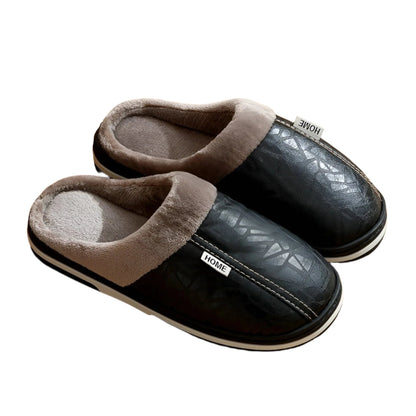 CozyWalk Slippers - Vanntette tøfler i skinn