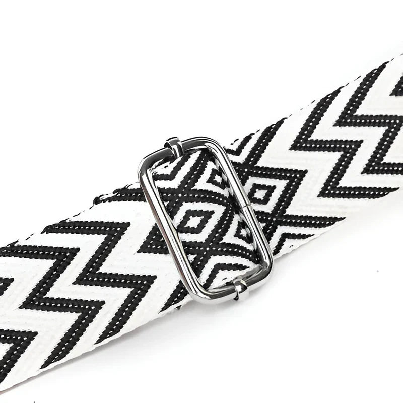 ChicZag - rektangulær crossbody-veske i skinn for kvinner