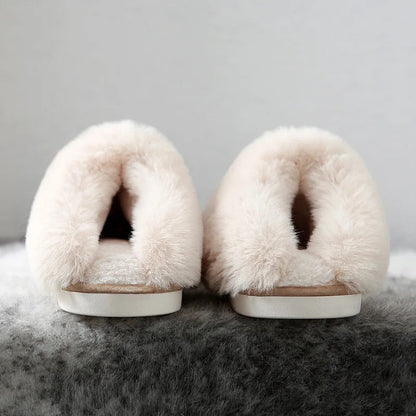 Cozy-Slides - Varme og komfortable fleece tøfler