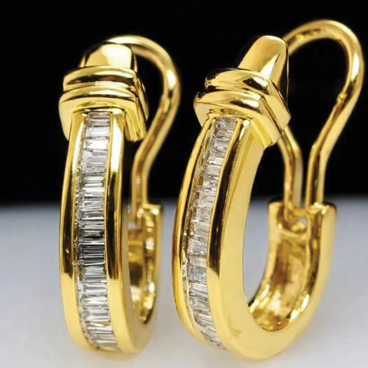 Stephanie - Hoop øredobber