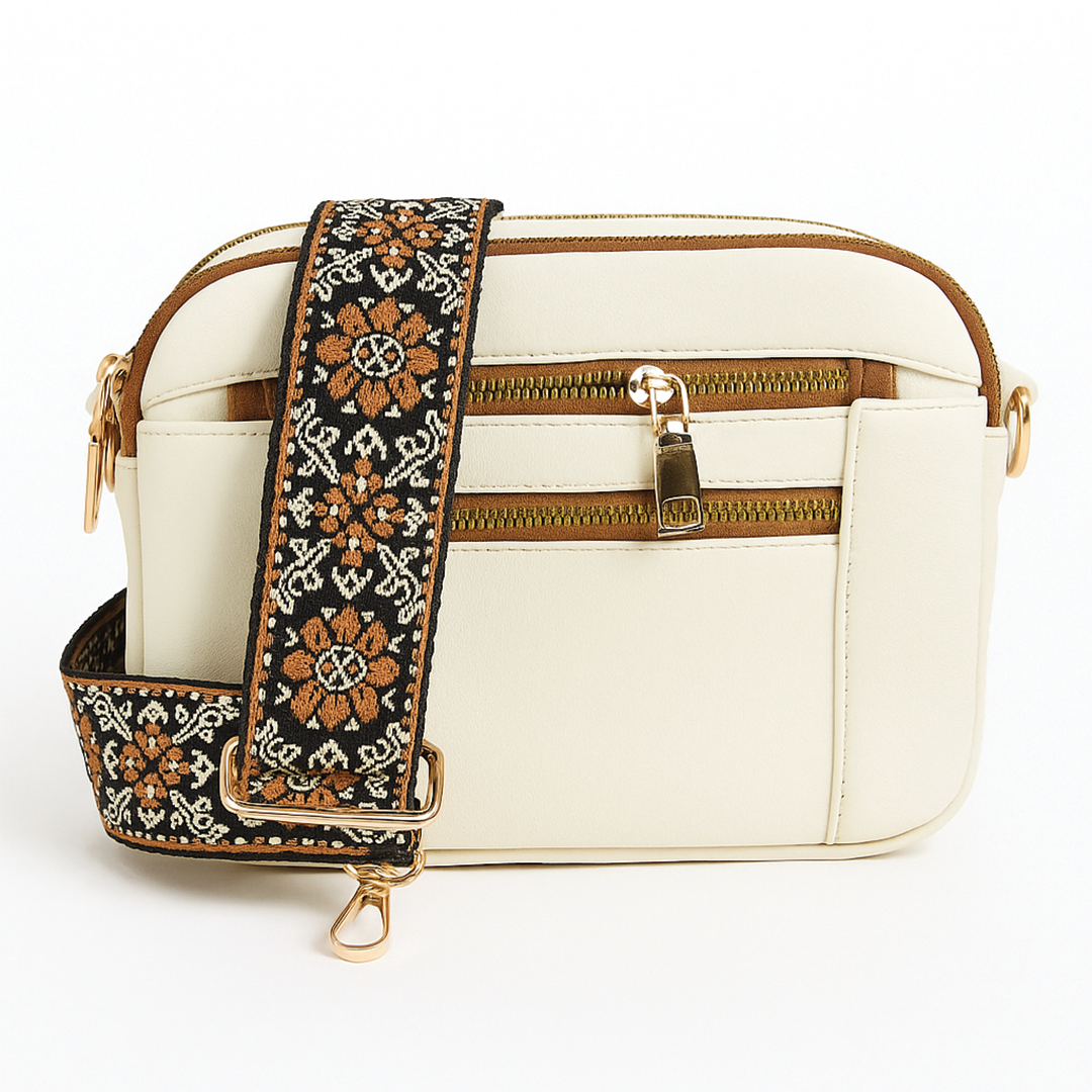 Christine - vegansk lær crossbody-veske