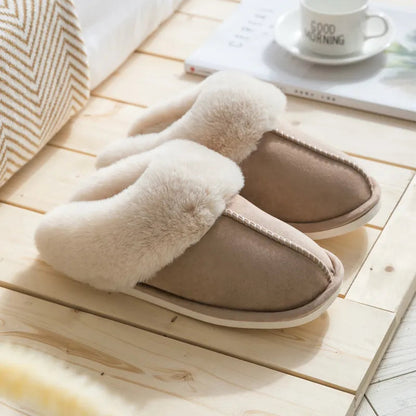Cozy-Slides - Varme og komfortable fleece tøfler