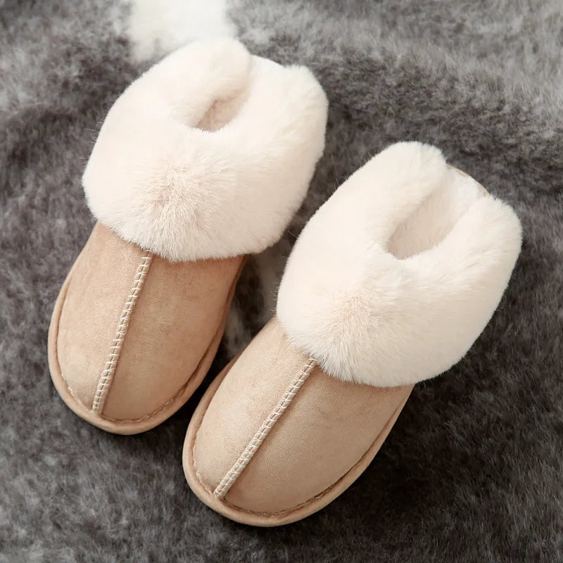 Cozy-Slides - Varme og komfortable fleece tøfler