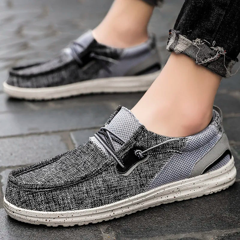 Rowan Teksturerte canvas-sneakers