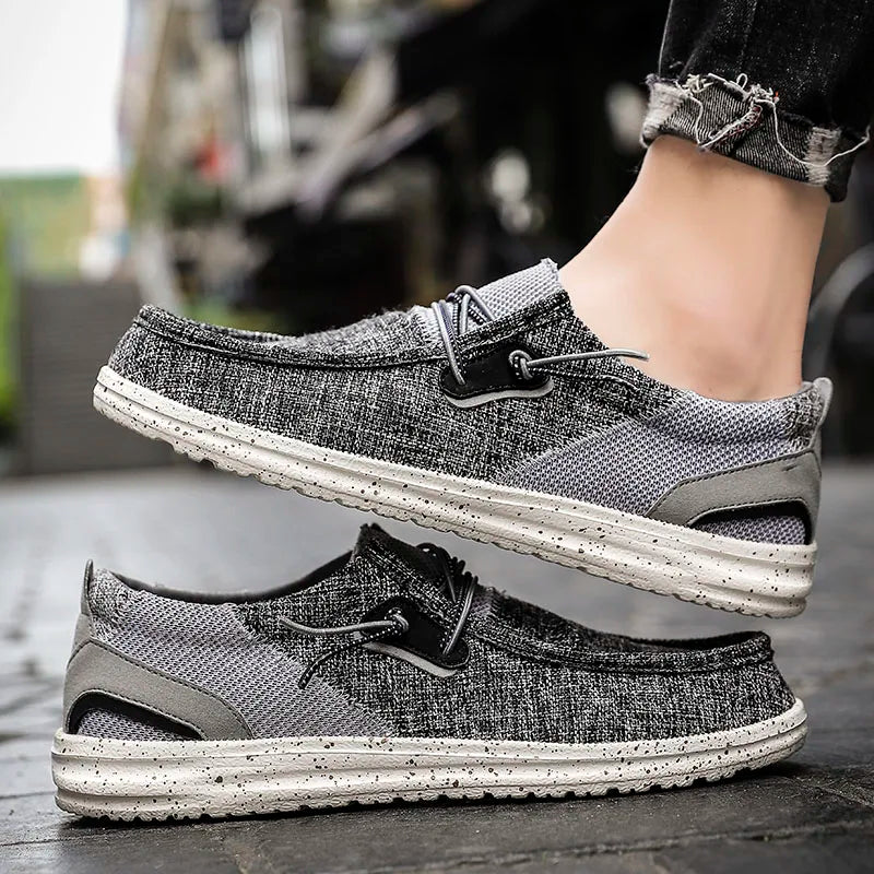 Rowan Teksturerte canvas-sneakers