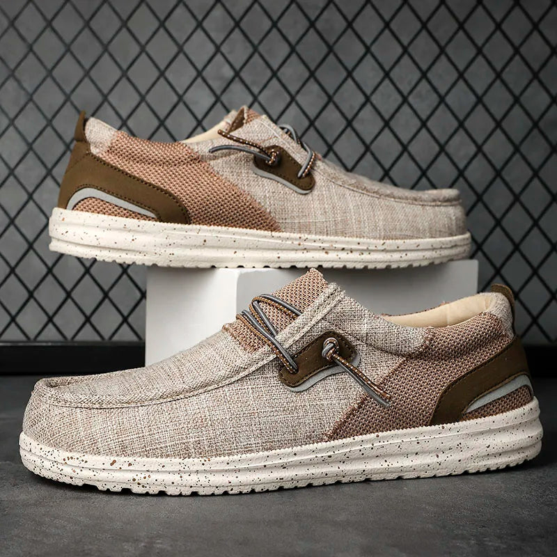 Rowan Teksturerte canvas-sneakers