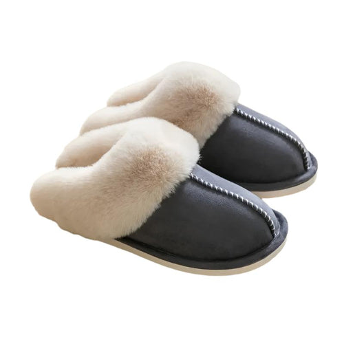 Cozy-Slides - Varme og komfortable fleece tøfler