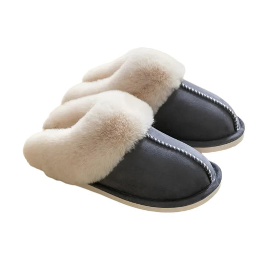 Cozy-Slides - Varme og komfortable fleece tøfler