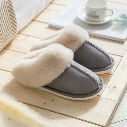 Cozy-Slides - Varme og komfortable fleece tøfler