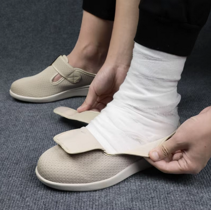 OrthoSko - Brede diabetikersko for hovne føtter