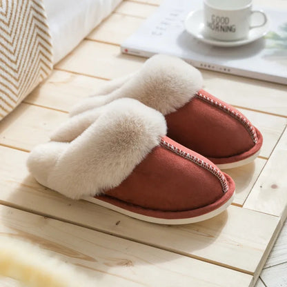 Cozy-Slides - Varme og komfortable fleece tøfler