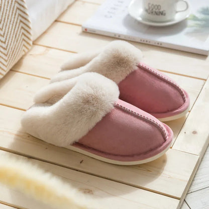 Cozy-Slides - Varme og komfortable fleece tøfler
