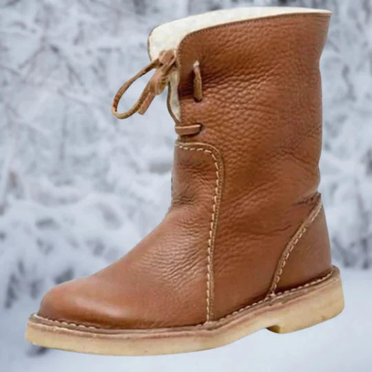 Alexi - Stilige og komfortable skinnstøvler med varmt fôr