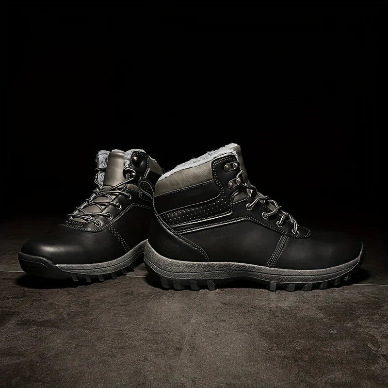 Mesa - Vintage vinterstøvler i skinn til herre