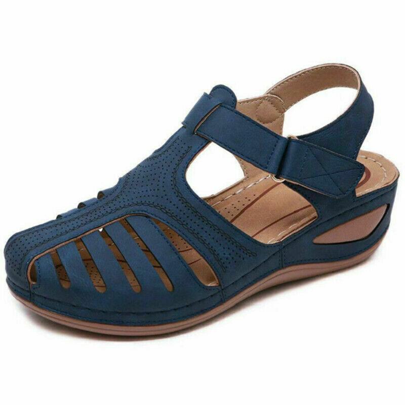 Ortopediske sandaler med lukket tå for kvinner