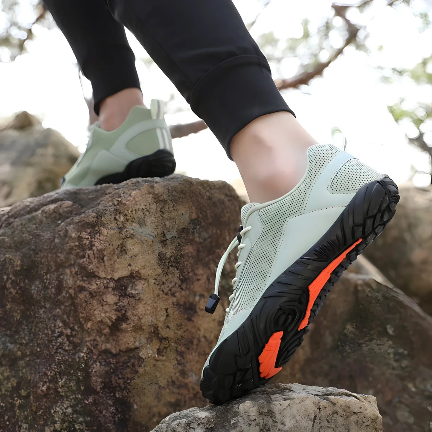 WanderGrip - Fotformet barfotsko